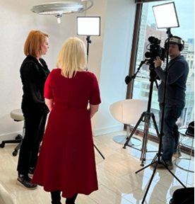 social media studio at erickson dermatology
